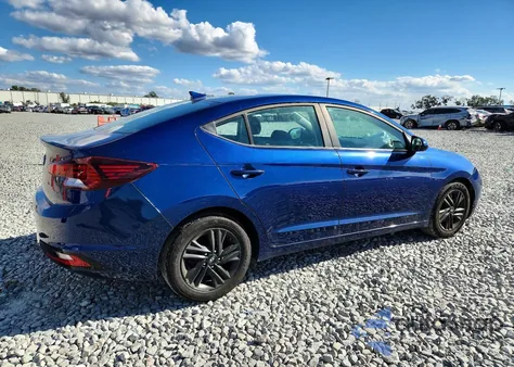 2019 Hyundai Elantra Sel z USA, uszkodzony, nr VIN 5NPD84LF0KH434023